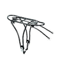 Miniatyrbillede 1 af 5: Bagagebærer til cykel, bagagebærer til cykel, aluminiumslegering, bagagebærer til cykel, sadelpinds taskeholder til cykel