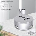 Miniatyrbillede 3 af 5: LED Ladeindikator Ladestation til Apple Pencil 1. Gen Aluminium Skrivebordsladedock