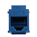 Miniatyrbilde 5 av 5: 10 stk. RJ45-kontakt Cat6 Skjøtekobling Ethernet Nettverk LAN Cat 6 Koblingsjakker Skjøteadapter, Blå