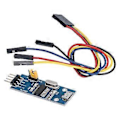 Miniatyrbillede 3 af 5: Microcontroller Programmeringsmodul, PL2303 Modul PCB Lille P Modul UART Modul Konverter Adapter Højintensitetsoutput