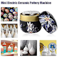 Miniatyrbillede 5 af 5: Mini Py Hjul, S Elektrisk Py Formning Med Bakke Til Diy Keramik, e