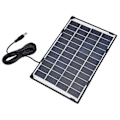 Miniatyrbild 3 av 5: Solpanel för lampa, DC5521 Utgång 6W 12V Solcellsladdningsmodul V Solpanelladdare Exceptionellt värde
