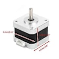 Miniatyrbild 5 av 5: 3D-skrivare Stepper Motor 42-34 med Synkront Hjul för REPRAP Makerbot Ender-3 CR10 Serien Ender-3 V2 3D-skrivare
