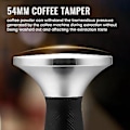 Miniatyrbillede 4 af 5: 2 I 1 53.m Espresso Tamper, Tamper Med Omrører, Mindre Stål Espresso Presserværktøj