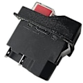 Miniatyrbilde 1 av 5: Elektromagnetiske brytere Trykknappbrytere for hageverktøy Kjd17 220v 5 Pin -terminaler