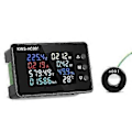Miniatyrbild 1 av 5: Digital Display Ström Voltmeter 50-300v Ac Wattmeter Multifunktionell Elektrisk Mätare Detektor Ac100a