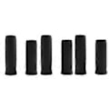 Miniatyrbillede 1 af 5: Sort 3 par G30 Max Grips Lange og korte silikone grips Sort Grå silikone grips