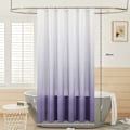 Miniatyrbillede 5 af 5: Bruseforhæng Vandtæt Polyester Tekstil Badeforhæng 180x200cm Mugbestandig Gradient Lilla