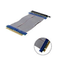 Miniatyrbillede 3 af 5: Højkvalitets PCIe 16X PCI for Express PCI-E 16X til 16X Riser Extender Kort Adapter Fleksibelt Kabel