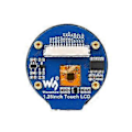 Miniatyrbilde 3 av 5: 1.28-tommers Rund LCD IPS Modul 240x240 Oppløsning 65K RGB Farger SPI Grensesnitt