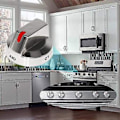 Pikkukuva 2 / 5: Dg64-00473a Liesitason Polttimon Säätönuppi Uuni Liesi Kaasuliesi Nuppi Nx58f5700ws Nx58h5600ss Nx58h5650ws (5kpl)