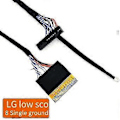 Miniatyrbillede 3 af 5: 21 stk. LVDS skærmkabel-sæt med 5 stk. kabeladapter 10-65 tommer skærmreparation FPC skærmtester