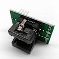 Miniatyrbild 3 av 5: SSOP8 TSSOP8 Programmer Adapter Socket TSSOP TILL DIP-omvandlare Chip Testning Debug Outlet IC För 0,65MM Pitch