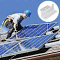 Miniatyrbild 3 av 5: 4 st Aluminiumlegering Z Form Fästen Solpanel Monteringsfästen Set