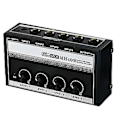 Miniatyrbillede 1 af 5: Mh400 4-kanals Mixer Blandepult Lav Støj Linje Mono Audio Mixer Til Mikrofoner, Gui