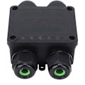 Miniatyrbillede 4 af 5: IP68 Vandtæt Samledåse 1014mm Professionel 4 Vejs Elektrisk Samledåse til Udendørs Undervands Ingeniørarbejde