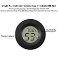 Miniatyrbillede 5 af 5: 5-pak Hygrometer Termometer Digital LCD Skærm Fugtighedsmåler til Luftfugtere Affugtere