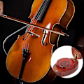 Pikkukuva 3 / 5: Viulu Alttoviulu Sello Ammattimainen Rosin Puukotelolla Musiikki-instrumentin Puhdistustyökalu (soikea)