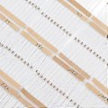 Miniatyrbilde 3 av 4: 640 stk. Karbonfilmresistor 64 Verdier 1/6W Nominell effekt 5% Karbonfilmresistor Sortimentssett 1R10M