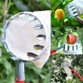 Miniatyrbild 3 av 5: Stålfruktskördare Fruktplockningsverktyg Fruktplockare (1st)-Fei Yu