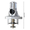 Miniatyrbillede 5 af 5: Til Sonic 96984104 1.6l Automatisk Termostat Motor Kølevæske Udgangshus Samling