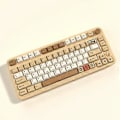 Miniatyrbilde 4 av 5: 143 Taster Retro Frimerke Tema Keycaps PBT Sublimering Cherry Profil Keycaps for Mekanisk Tastatur Custom DIY Keycap
