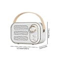 Miniatyrbilde 4 av 5: Retro Ser 360 Tann Mini Ser Vinta Radio Hjem R Lydboks For Utendørs