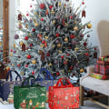 Miniatyrbilde 5 av 5: 4 stk julegaveposer, julevesker med håndtak, julegodteposer, juleposer i non-woven for innpakning av gaver, julepar