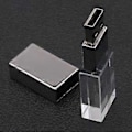 Pikkukuva 5 / 5: Läpinäkyvä LED Metallinen USB-muistitikku 32gb USB-muistitikku 16gb