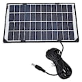 Miniatyrbillede 4 af 5: Solpanel til lampe, DC5521 Output 6W 12V Solar Opladningsmodul V Solpaneloplader Ekceptionel Værdi