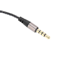 Miniatyrbillede 1 af 5: OFC Hovedtelefon o Ledningsudskiftning o Kabel med Volumenkontrol og Mikrofonfunktion til IE 8 IE 80