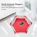 Miniatyrbilde 4 av 5: Sammenleggbar lekegrind for marsvin, bærbar lekegrind for små dyr, åpen treningsgjerde for utendørs/innendørs bruk for pinnsvin, hamster