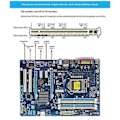 Pikkukuva 2 / 5: Pcie -sarjaliitäntöihin Rs232-liitäntä Pci-e Pci Express -korttisovitin Teollisuuden ohjaustietokone Exp