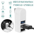 Miniatyrbild 3 av 5: Usb 3 0 Splitter Dator | Usb Hub Splitter 3 Portar | Usb 3 Port Dator - Dockningsstationer