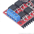 Miniatyrbild 4 av 4: DC Motordrivmodul 450W 2 PWM-ingångar Högeffektsmotor Framåt Back Bromskontrollkort DC1236V