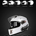 Miniatyrbild 3 av 5: Motorcykel Bluetooth Hjälm Intercom Universal Interphone Headset B