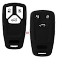 Miniatyrbild 1 av 5: Silikon Bilnyckel Fob Fodral Skydd För A4 A4L 8 S 2017 2016 Allroad Q5 Q7