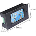 Miniatyrbilde 2 av 5: Digital Voltmeter Ammeter Ac 80~260v 100a Ct Spenning Strøm Effekt Energimåler Tester Panel, Volt Amp Watt Måler Lcd Display (1 stk, Svart)