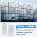 Miniatyrbild 4 av 5: 2 st nylon IBC-filter, IBC-regnvattentankfilter tvättbar IBC-ersättningsfilter nylonöverdragsfilter - IBC-tanköverdragsbeslag (105 mm)
