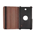 Miniatyrbilde 4 av 5: Deksel til Galaxy Tab 4 Sm-t230 Sm-t231 360 Graders Rotasjon (kaffe)