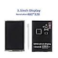 Miniatyrbild 4 av 5: 3,5 tums RPI Display Touchscreen 480X320 för 5 5B 60 Frame TFT LCD Modul Skärm med Touchpenna