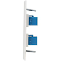 Miniatyrbilde 4 av 5: Ethernet Veggkontakt 4 Port Veggplate Hunn-hunn Kompatibel Med For Cat7/6/6e/5/5e Ethernet Enheter