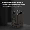 Miniatyrbilde 2 av 5: Multi-inngangs Digital Temperaturkontroller Rex-c100 Profesjonell Alarm 0-1300 For Elektrisk Kraft