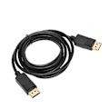 Pikkukuva 1 / 5: DP - DP -jatkokaapeli HD 1080P DisplayPort - DisplayPort -johto kannettavalle tietokoneelle, projektorille, televisiolle, 1,8 m