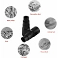 Miniatyrbillede 2 af 5: Adapter til støvsugerslange, adapter til vakuumtrykaflastning, universel slangeforbindelse, adapter til støvsugerslange til støvopsamling (5 stk.)
