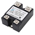 Miniatyrbillede 1 af 4: DC til AC Solid State Relæ Hurtig Kontakt Anti Vibration Flammehæmmende SSR Modul 25A 24480VAC