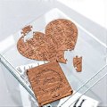 Miniatyrbillede 5 af 5: 32 stk. Grunde til at jeg elsker dig Træhjertepuslespil, Jubilæum Kærligheds Puslespil Gaver til Kone, Mand, Kæreste, Kæreste