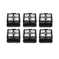 Miniatyrbild 1 av 5: 6 st Filter Kompatibla med H13/m13/m12pro/m12 Handhållen Sladdlös Dammsugare Reservdel Ersättning