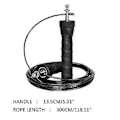 Miniatyrbild 4 av 4: Speed Jump Rope, Smidig Kullagerrotation, för 3m Justerbar Längd Hoppning
