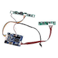 Pikkukuva 3 / 5: HDMI LVDS -ohjainkortille, signaaliliitäntä 30 nastaa, LCD-paneeli sopii 7–42 tuuman Lvds LCD-näytölle 2 1024X768 9.7